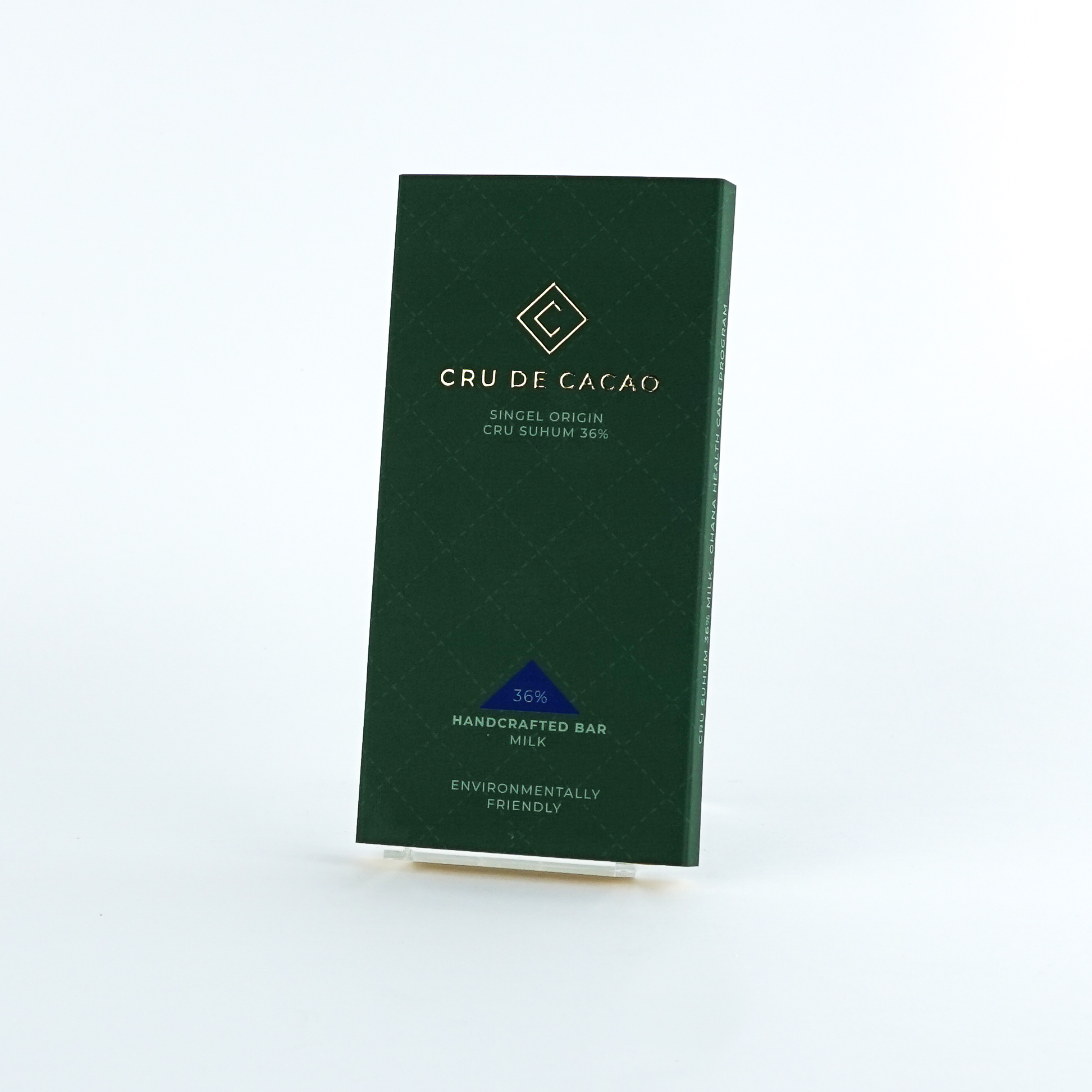 Chocoladereep Melk Cru Suhum 36% Organic