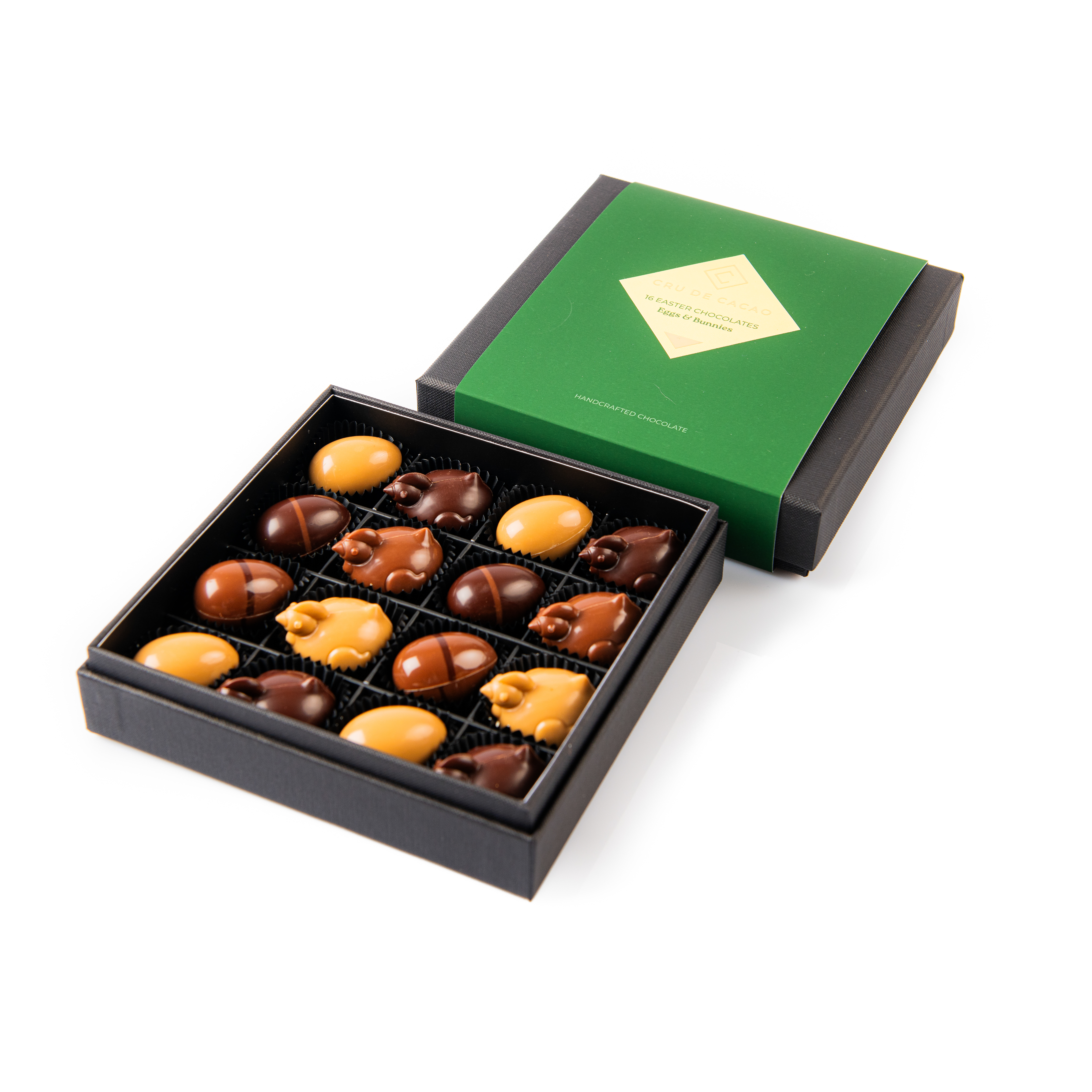 Paaseitjes en Kuikens (Amandel/Hazelnoot/Karamel)