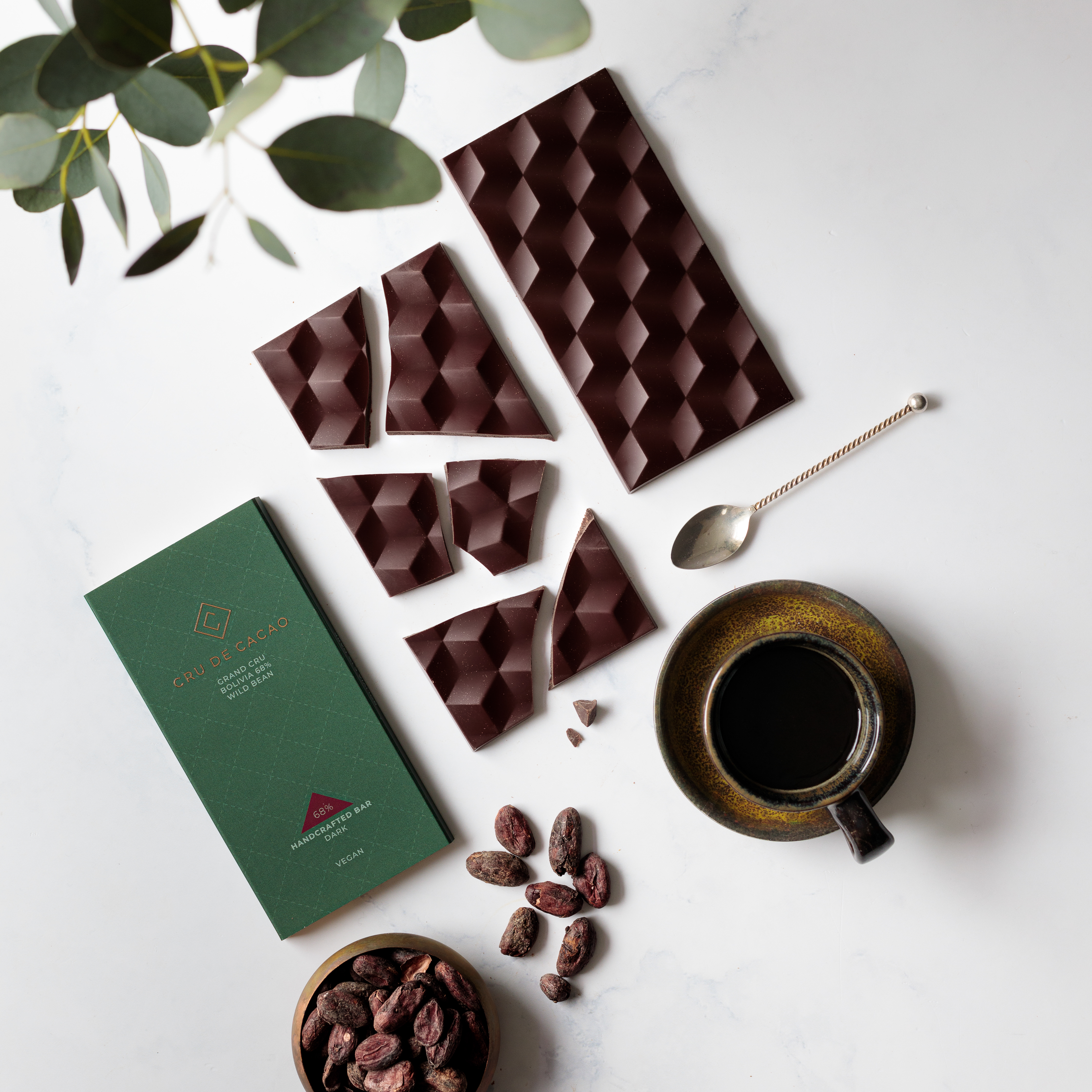 Chocoladereep Puur Bolivia 68% Wild Bean